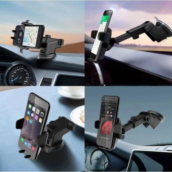 Suporte para Celular para Carro Universal com Trava Ajustável