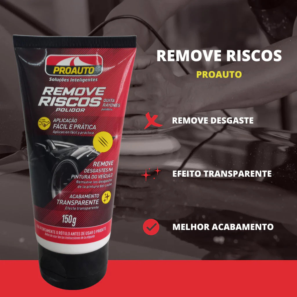 Cera Removedora Riscos de Carros - Torque Prime