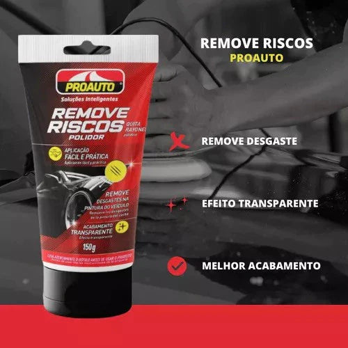 Cera Removedora Riscos de Carros - Torque Prime